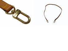 Load image into Gallery viewer, LOUIS VUITTON ルイヴィトン ショルダーストラップ バッグ ヌメ革 ブラウン ゴールド金具 ミニスピーディ用 美品 中古 4b002911
