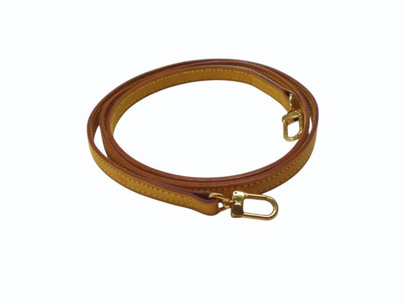 LOUIS VUITTON Shoulder Strap Bag Tanned Leather Brown Gold Hardware for Mini Speedy Good Condition Used 4b002917