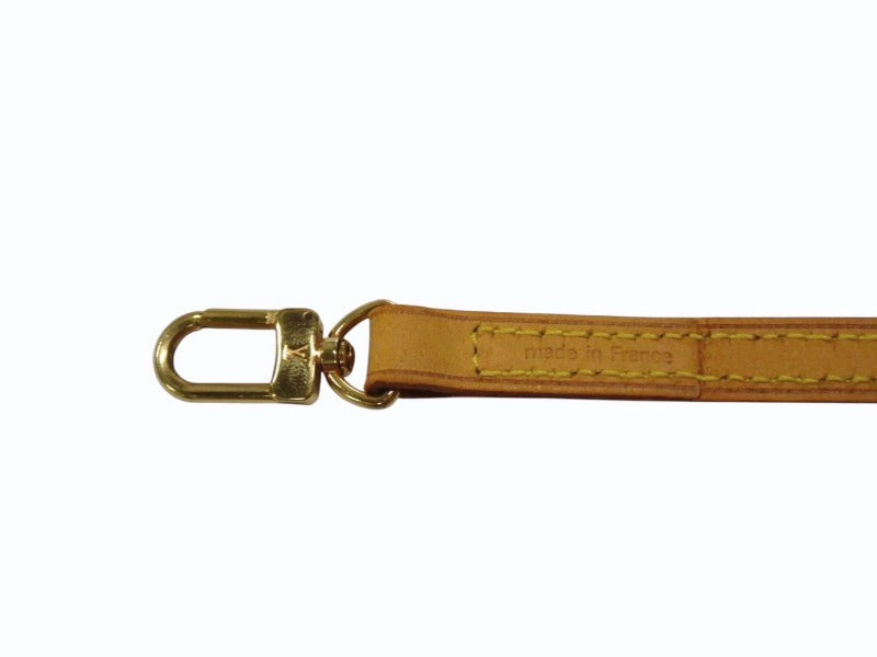 LOUIS VUITTON Shoulder Strap Bag Tanned Leather Brown Gold Hardware for Mini Speedy Good Condition Used 4b002917