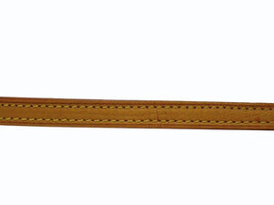 LOUIS VUITTON ルイヴィトン ショルダーストラップ バッグ ヌメ革 ブラウン ゴールド金具 ミニスピーディ用 美品 中古 4b002917
