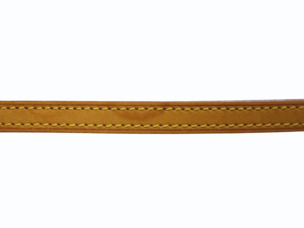 LOUIS VUITTON ルイヴィトン ショルダーストラップ バッグ ヌメ革 ブラウン ゴールド金具 ミニスピーディ用 美品 中古 4b002917