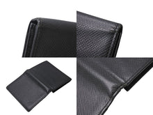 Load image into Gallery viewer, LOUIS VUITTON ルイヴィトン タイガ アンヴェロット カルト ドゥ ヴィジット M30922 カードケース 名刺入れ ブラック 美品 中古 4b002920