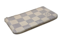 Load image into Gallery viewer, LOUIS VUITTON ルイヴィトン ダミエ アズール ポシェット クレ N62659 コインケース ホワイト 小物 良品 中古 4b002922