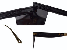 画像をギャラリービューアに読み込む, Christian Dior クリスチャンディオール DiorClub M1U サングラス 11A0 サイズ00◻︎0 130 ブラック ゴールド プラスチック 美品 中古 4b002932