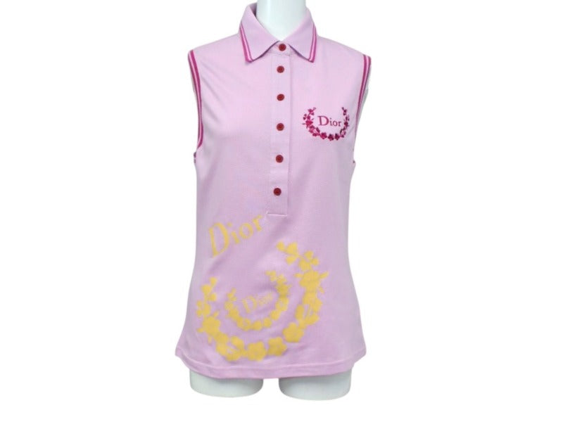 ChristianDior “Dior Maniaプリントノースリーブトップス ChristianDior “Dior Maniaプリントノースリーブトップス