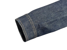 画像をギャラリービューアに読み込む, 新品同様 HERMES エルメス 20SS コットン デニムジャケット セリエボタン 06-7201 ネイビー サイズ34 中古 4b002937