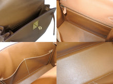 Load image into Gallery viewer, 極美品 エルメス HERMES ケリー 28 2way バッグ クシュベル エプソン ナチュラル 外縫い 〇U刻印 中古 4b002938