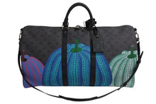 画像をギャラリービューアに読み込む, 極美品 LOUIS VUITTON ルイヴィトン キーポル バンドリエール55 ボストンバッグ M46441 モノグラム エクリプス リバース 草間彌生 中古 4b002943