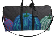 画像をギャラリービューアに読み込む, 極美品 LOUIS VUITTON ルイヴィトン キーポル バンドリエール55 ボストンバッグ M46441 モノグラム エクリプス リバース 草間彌生 中古 4b002943