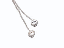 画像をギャラリービューアに読み込む, 新品未使用 CHROME HEARTS クロムハーツ DICE DBL ダブルダイス ピアス 重量約10.1g 2017/.925刻印 シルバ−925 片耳用 中古 4b002945