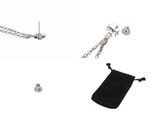 画像をギャラリービューアに読み込む, 新品未使用 CHROME HEARTS クロムハーツ DICE DBL ダブルダイス ピアス 重量約10.1g 2017/.925刻印 シルバ−925 片耳用 中古 4b002945