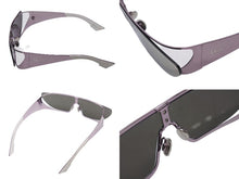 画像をギャラリービューアに読み込む, Dior×Rihanna ディオール×リアーナ サングラス キャッツアイ 非売品 イタリア製 メタリックパープル 美品 中古 4b002947