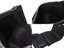 画像をギャラリービューアに読み込む, 極美品 Mainson Margiela メゾンマルジェラ 三つ折り財布 四つタグ カーフ ブラック SA3UI0017P4745T8013 中古 4b002957