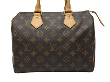 Load image into Gallery viewer, 極美品 LOUIS VUITTON ルイヴィトン スピーディー25 ハンドバック M41528 モノグラム PVC レザー 中古 4b002962