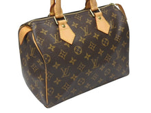 Load image into Gallery viewer, 極美品 LOUIS VUITTON ルイヴィトン スピーディー25 ハンドバック M41528 モノグラム PVC レザー 中古 4b002962