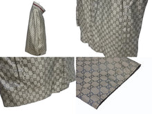 画像をギャラリービューアに読み込む, GUCCI グッチ シェリーライン GG柄 ナイロン ジップアップジャケット 219382 Z7313 ベージュ サイズ48 美品 中古 4b002964