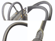 画像をギャラリービューアに読み込む, LOUIS VUITTON ルイヴィトン ネオカヴィMM 2WAYハンドバッグ M95837 モノグラムデニム グレー アンティークゴールド 美品 中古 4b002968