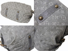画像をギャラリービューアに読み込む, LOUIS VUITTON ルイヴィトン ネオカヴィMM 2WAYハンドバッグ M95837 モノグラムデニム グレー アンティークゴールド 美品 中古 4b002968