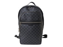 画像をギャラリービューアに読み込む, 極美品 LOUISVUITTON ルイヴィトン ミカエル バックパック リュック N58024 ダミエグラフィット ブラック 中古 4b002973