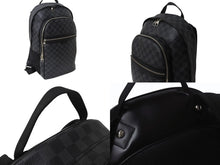 画像をギャラリービューアに読み込む, 極美品 LOUISVUITTON ルイヴィトン ミカエル バックパック リュック N58024 ダミエグラフィット ブラック 中古 4b002973