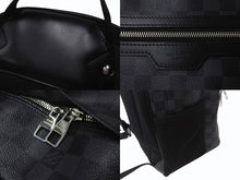 画像をギャラリービューアに読み込む, 極美品 LOUISVUITTON ルイヴィトン ミカエル バックパック リュック N58024 ダミエグラフィット ブラック 中古 4b002973
