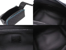 画像をギャラリービューアに読み込む, 新品同様 LOUISVUITTON ルイヴィトン モノグラムエクリプスリバースドップキット クラッチバッグ M11482 グレー ターコイズ 中古 4b002993