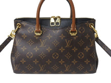 Load image into Gallery viewer, LOUIS VUITTON ルイヴィトン パラスMM ハンドバッグ M41064 モノグラムキャンバス ブラウン ゴールド金具 美品 中古 4b003001