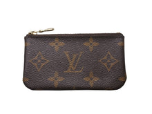 画像をギャラリービューアに読み込む, LOUIS VUITTON ルイヴィトン ポシェット クレ コインケース 小銭入れ M62650 モノグラム PVC レザー ブラウン 美品 中古 4b003015