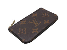 画像をギャラリービューアに読み込む, LOUIS VUITTON ルイヴィトン ポシェット クレ コインケース 小銭入れ M62650 モノグラム PVC レザー ブラウン 美品 中古 4b003015
