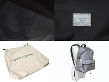 画像をギャラリービューアに読み込む, LOUIS VUITTON ルイヴィトン ディスカバリー バックパックPM リュック M30835 タイガラマ モノグラム シルバー グレー 美品 中古 4b003023