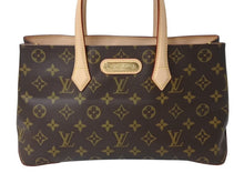 Load image into Gallery viewer, 新品同様 LOUIS VUITTON ルイヴィトン ウィルシャー PM ハンドバッグ モノグラム M40595 ブラウン ゴールド金具 中古 4b003025