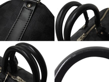 画像をギャラリービューアに読み込む, 極美品 LOUISVUITTON ルイヴィトン キーポルバンドリエール45 ボストンバッグ N41418 ダミエグラフィット ブラック 中古 4b003027