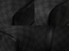 画像をギャラリービューアに読み込む, 極美品 LOUISVUITTON ルイヴィトン キーポルバンドリエール45 ボストンバッグ N41418 ダミエグラフィット ブラック 中古 4b003027