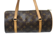 Load image into Gallery viewer, 極美品 LOUIS VUITTON ルイヴィトン パピヨン26 ハンドバッグ M51366 モノグラム PVC レザー ブラウン ゴールド金具 中古 4b003030