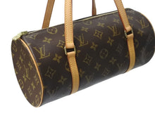 Load image into Gallery viewer, 極美品 LOUIS VUITTON ルイヴィトン パピヨン26 ハンドバッグ M51366 モノグラム PVC レザー ブラウン ゴールド金具 中古 4b003030