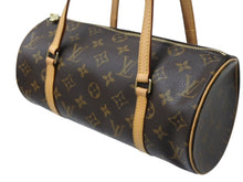 Load image into Gallery viewer, 極美品 LOUIS VUITTON ルイヴィトン パピヨン26 ハンドバッグ M51366 モノグラム PVC レザー ブラウン ゴールド金具 中古 4b003030