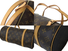 Load image into Gallery viewer, 極美品 LOUIS VUITTON ルイヴィトン パピヨン26 ハンドバッグ M51366 モノグラム PVC レザー ブラウン ゴールド金具 中古 4b003030