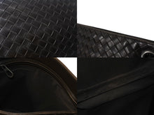 画像をギャラリービューアに読み込む, BOTTEGAVENETA ボッテガヴェネタ イントレチャート ショルダーバッグ ブラウン レザー 美品 中古 4b003034