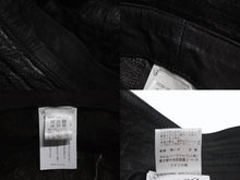 画像をギャラリービューアに読み込む, CHROME HEARTS クロムハーツ U-CHUM-LTHR セメタリークロスパッチ レザーバケットハット サイズM ダガー 美品 中古 4b003162