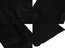 画像をギャラリービューアに読み込む, 極美品 CHROME HEARTS クロムハーツ OVERALL レザーオーバーオール サイズS クロスボール ダガージップ ブラック 中古 4b003164