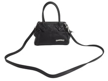 画像をギャラリービューアに読み込む, 極美品 CHROME HEARTS クロムハーツ MOCHITA ハンドバッグ ショルダーバッグ 2WAY フレアニー ダガージップ レザー シルバー925 中古 4b003165