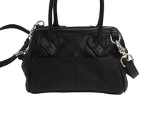 画像をギャラリービューアに読み込む, 極美品 CHROME HEARTS クロムハーツ MOCHITA ハンドバッグ ショルダーバッグ 2WAY フレアニー ダガージップ レザー シルバー925 中古 4b003165