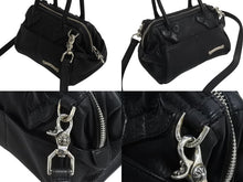 画像をギャラリービューアに読み込む, 極美品 CHROME HEARTS クロムハーツ MOCHITA ハンドバッグ ショルダーバッグ 2WAY フレアニー ダガージップ レザー シルバー925 中古 4b003165