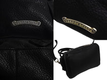 画像をギャラリービューアに読み込む, 極美品 CHROME HEARTS クロムハーツ MOCHITA ハンドバッグ ショルダーバッグ 2WAY フレアニー ダガージップ レザー シルバー925 中古 4b003165