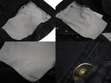 画像をギャラリービューアに読み込む, CHROME HEARTS クロムハーツ セメタリークロスパッチ デニムパンツ サイズ26 Levi's リーバイス レディース ブラック 20パッチ 美品 中古 4b003166