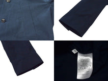 Load image into Gallery viewer, BOTTEGA VENETA ボッテガヴェネタ コットン シャツ ジャケット ネイビー マチューブレイジー 2023年 735899 サイズ50 美品 中古 4b003168