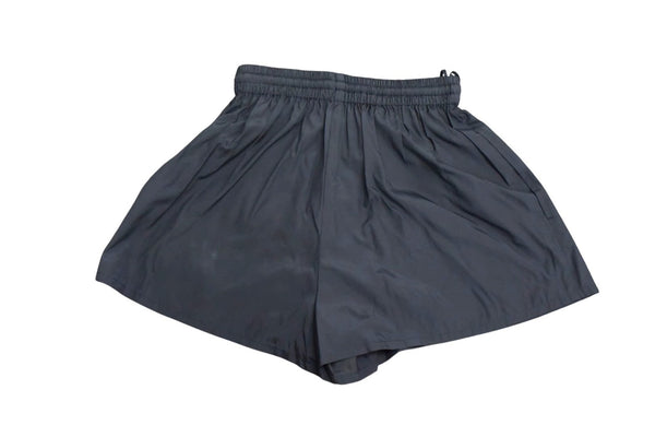 PRADA Shorts P218G Size 36 Silk Triangle Logo Triangle Plate Navy Good Condition Used 4b003178