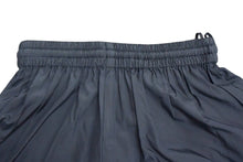 画像をギャラリービューアに読み込む, PRADA プラダ ショートパンツ ショーツ P218G サイズ36 シルク トライアングルロゴ 三角プレート ネイビー 美品 中古 4b003178