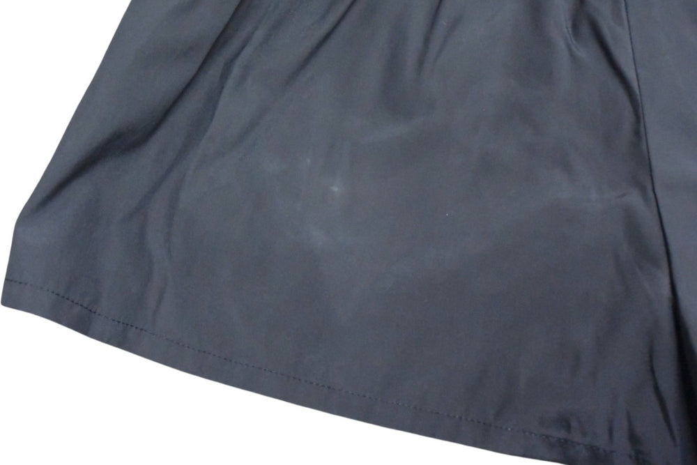 PRADA Shorts P218G Size 36 Silk Triangle Logo Triangle Plate Navy Good Condition Used 4b003178