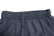 画像をギャラリービューアに読み込む, PRADA プラダ ショートパンツ ショーツ P218G サイズ36 シルク トライアングルロゴ 三角プレート ネイビー 美品 中古 4b003178